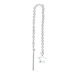 Star Silver Thread Earrings