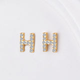 Dainty Initials Stud Earrings