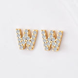 Dainty Initials Stud Earrings