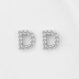 Dainty Initials Stud Earrings