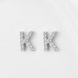 Dainty Initials Stud Earrings