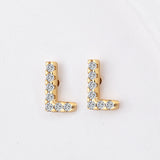 Dainty Initials Stud Earrings