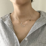 Tyle Silver Necklace